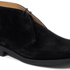 Sandwell - Svart semsket skinn