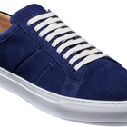 Greg - Navy semsket skinn