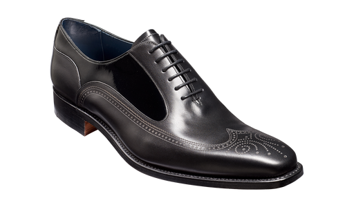 Harding-Cuir de veau noir verni