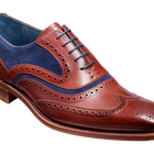 Mcclean - Rosewood Calf / Navy Suede