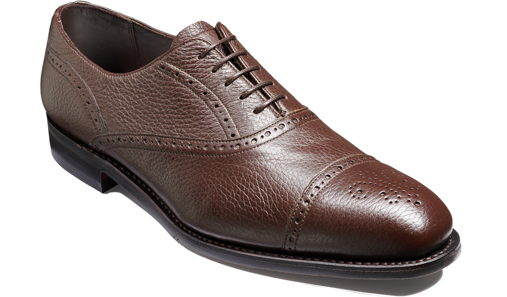Newent Daim Marron Fonc Barker Shoes Europe
