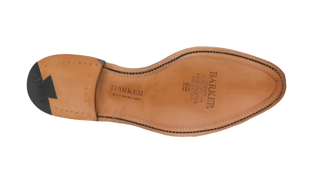 Lerwick - Antique Rosewood Calf | Mens Oxford Brogue| | Barker Shoes Europe