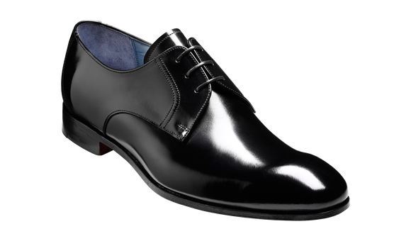 Woodbridge - Black Hi-Shine | Mens Derby Shoes | | Barker Shoes Europe