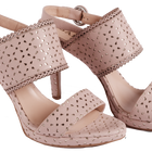 Sandal 9197 - Nappa Nude Mirror Gold