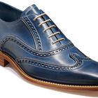 Spencer — ręcznie malowany granatowy/szary