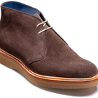 Ted - ciemnobrązowy zamsz