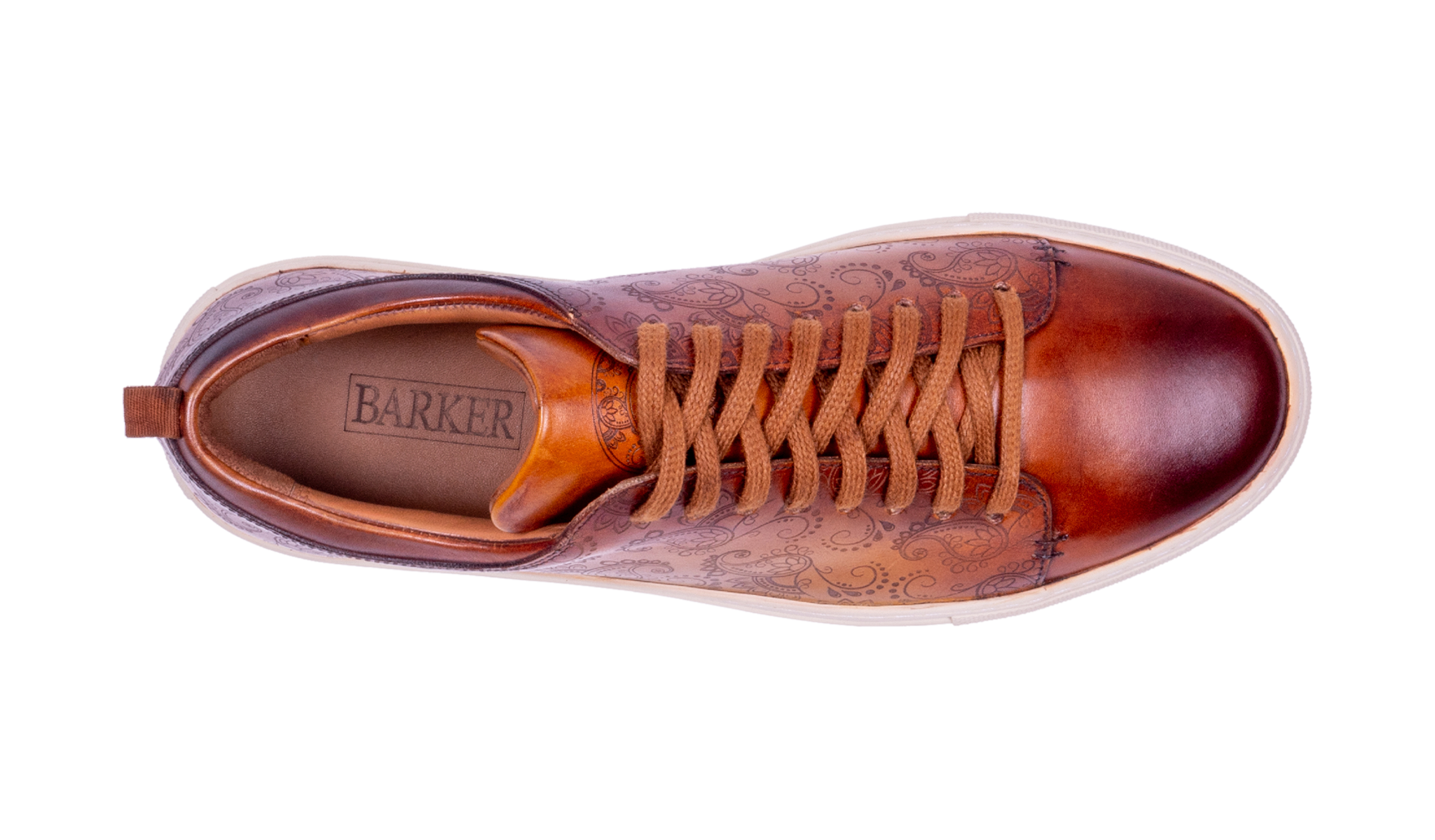 Paisely C dre peint la main Barker Shoes Europe