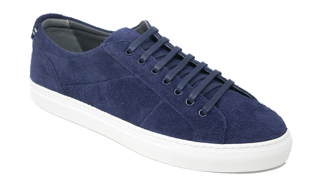 Archie - Military Navy Suede